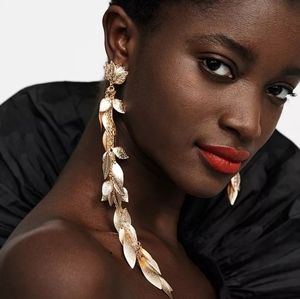 Luxury High-End Long Flow Statement Earrings